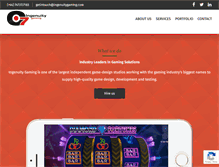 Tablet Screenshot of ingenuitygaming.com